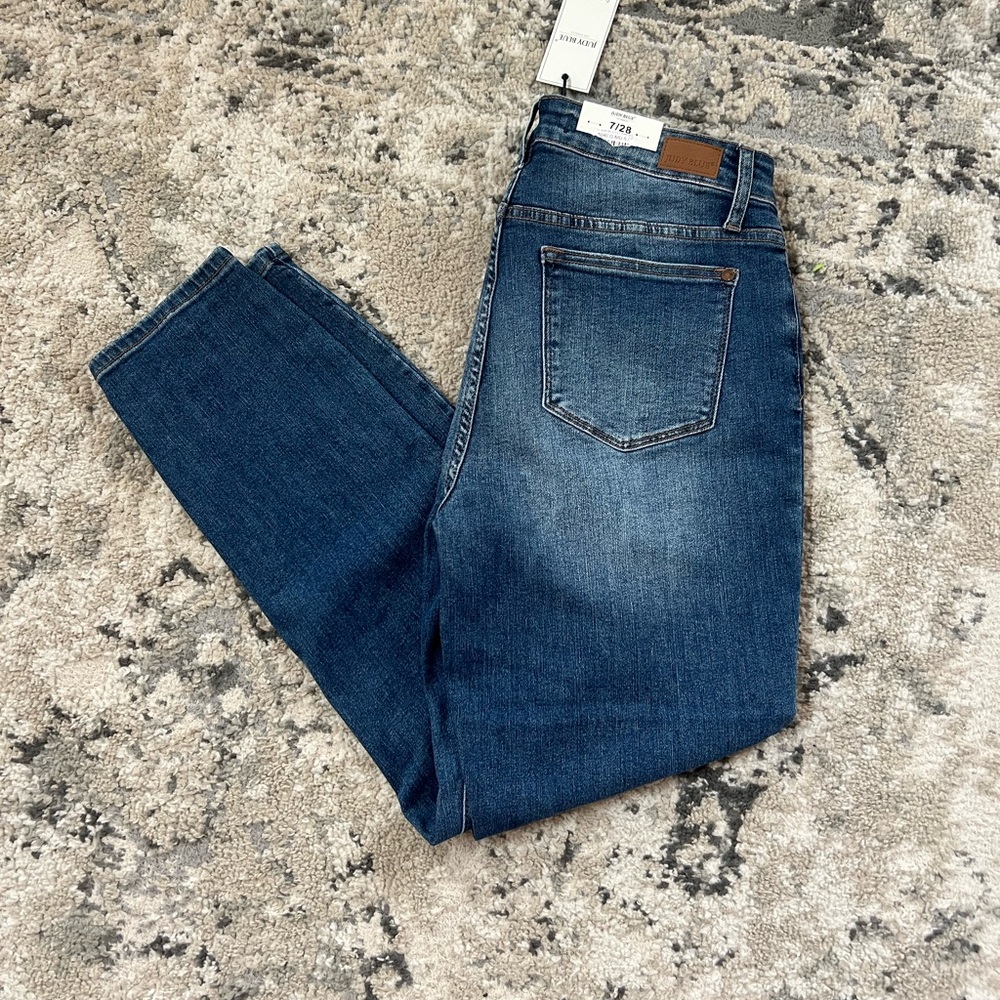 Judy Blue Dark Blue Denim Jeans